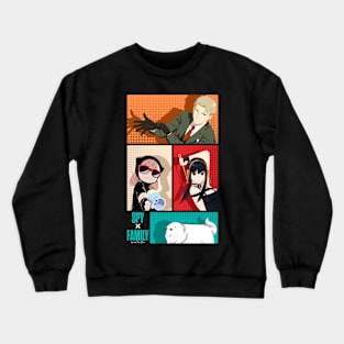 the family of spy - spy x family Crewneck Sweatshirt